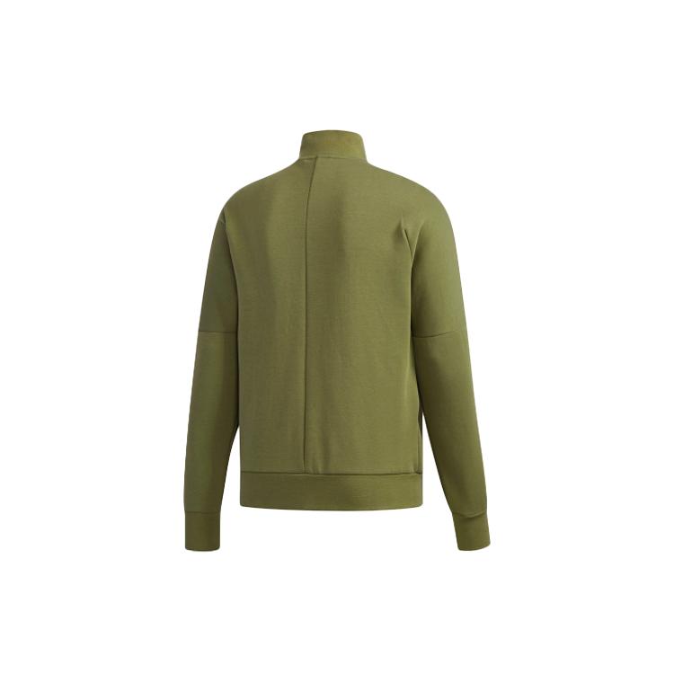 adidas Куртки Мужские Базовые Зеленые Стойка Умеренная Инструктор DM5190