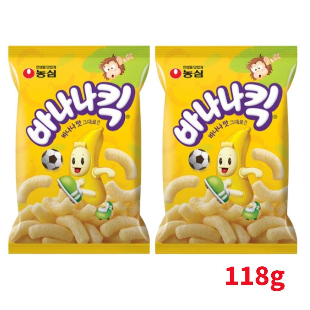 Korean Puff Snack – Banana Kick, Melon Kick (26 Options)