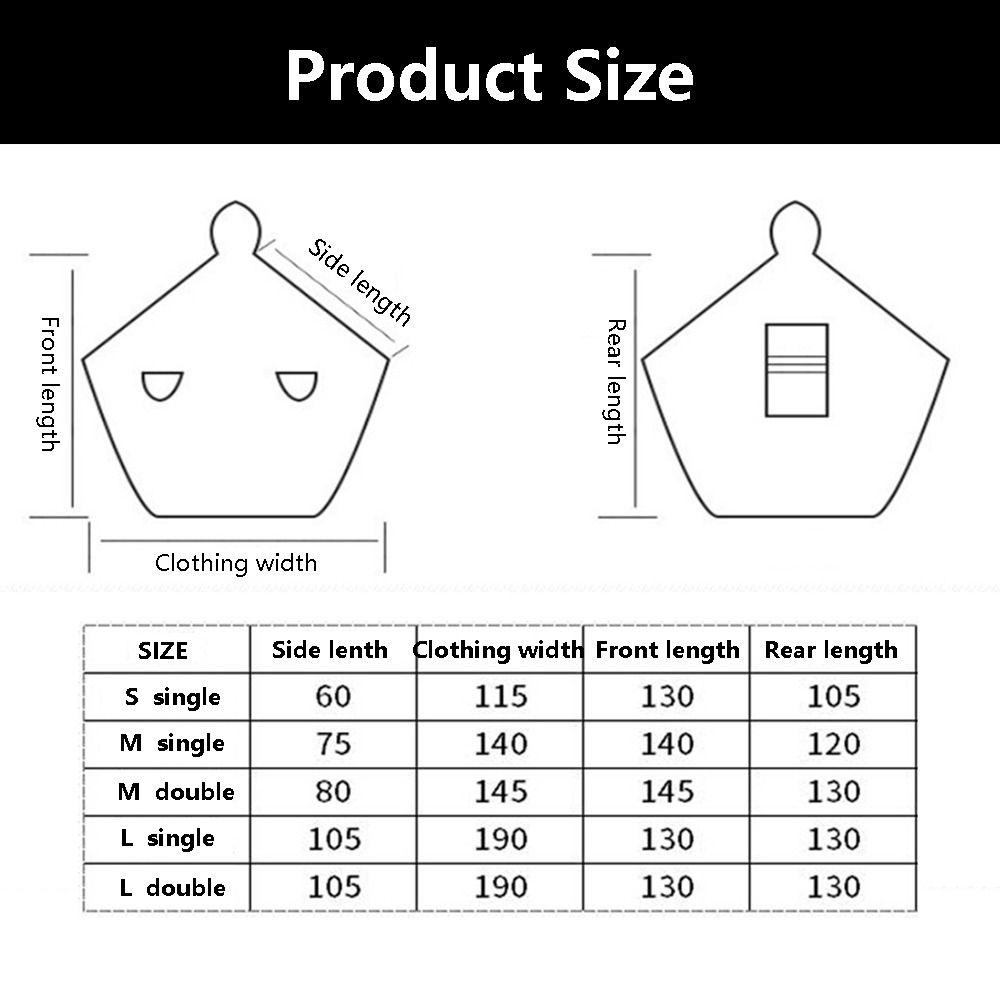 Одноместный двухместный электромобиль дождевик водонепроницаемый велосипедный дождевик костюм для отдыха на природе