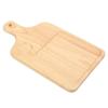 Rectangle Groove Pizza Bread Cheese Cutting Board Tray Handle Baking Home Kitchen Tool