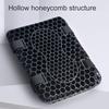 Motorcycle Gel Seat Cushion Universal Motorcycle Seat 3D Honeycomb Breathable Shock-Absorbing Pad Gel Seat Cushion