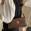 French Niche High-end Bag Women's 2025 New Fashion Retro Shoulder Underarm Bag Versatile Messenger Baguette Bag