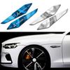 wzvc4 2pcs Reflective Auto Emblem Side Fender Body Decoration Stickers For Mitsubishi Ralliart Lancer EX Outlander ASX Competition V73