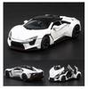 1:32 масштаба Lykan Hypersport, сплав, откидная модель автомобиля, литая под давлением модель, декоративные, мини-транспортные средства, игрушки для детей, парней и молодых людей, подарок