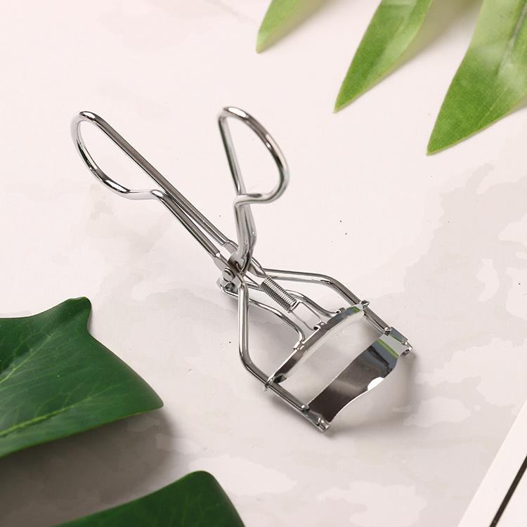 1PC Black/Silver White Curl Eyelash Curler Stainless Steel Eyelash Cosmetic Makeup Eyelash Curler Curling Eyelashes Tool