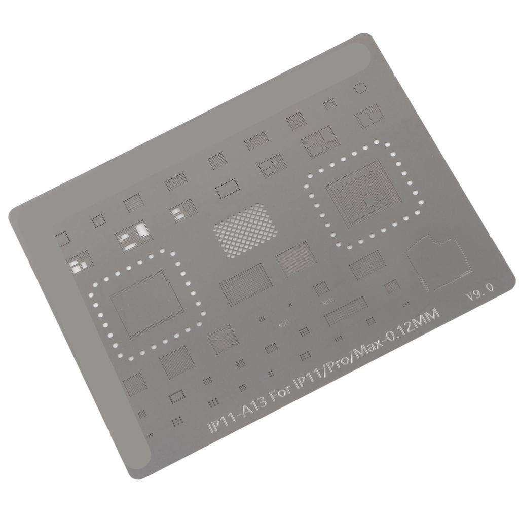Телефон CPU BGA Reballing трафарет Reball Rework Шаблон экрана для iPhone 11 Pro Max