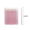 Disposable Crystal Rod Lip Brushes - 50 Pack: Portable Lipstick & Lip Gloss Applicators