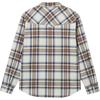 Levis Повседневная Клетчатая Удобная Свободного Кроя Рубашка с Длинным Рукавом Мужские рубашки Синий Коричневый 001XM-0001