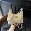 Retro Diamond Chain Bucket Bag Women's New Commuter Versatile Underarm Bag Shoulder Messenger Bag