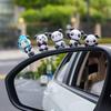 AO&G Vehicle Home Interior Figure, Panda Party 8P, 1 piece,Korean Car Acc