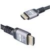 Кабель HDMI 2 м, совместимый с 4K HDR, премиальный высокоскоростной стандартный HDMI, прочный кабель в нейлоновой оплетке, алюминиевый разъем для ПК, телевизора, компьютера, игровой консоли, версия 2.0