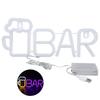 LED Neon Sign BAR Shape Design USB Or Battery Powered High Safety Widely Used Bar Neon Light for