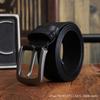 Men'S Premium Belt First Layer Cowhide Simple Versatile Leather Pin Buckle Vegetable Tanned Jeans Belt