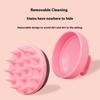 Hot Selling Soft Silicone Head Massager Shampoo Clean Scalp Massage Brush Hand-held Elastic Comb for Barber Shop&Home Bathroom