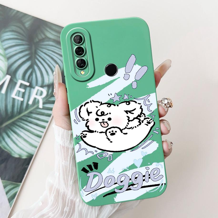 Чехол для Huawei P30 Lite MAR-LX1A Чехол Милый Мультяшный Защита Камеры Мягкий Чехол для Телефона Для Huawei P30Lite Nova 4e Honor 20S Capa