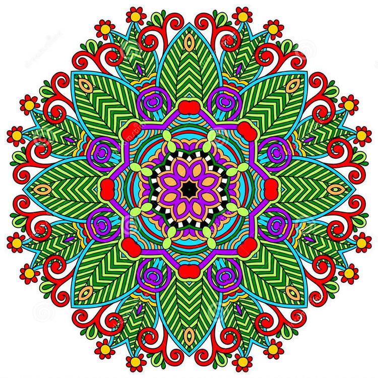 5D алмазная живопись, поделки, украшения для дома, настенная Мандала, цветок, декоративная картина, вышивка крестиком, полный комплект