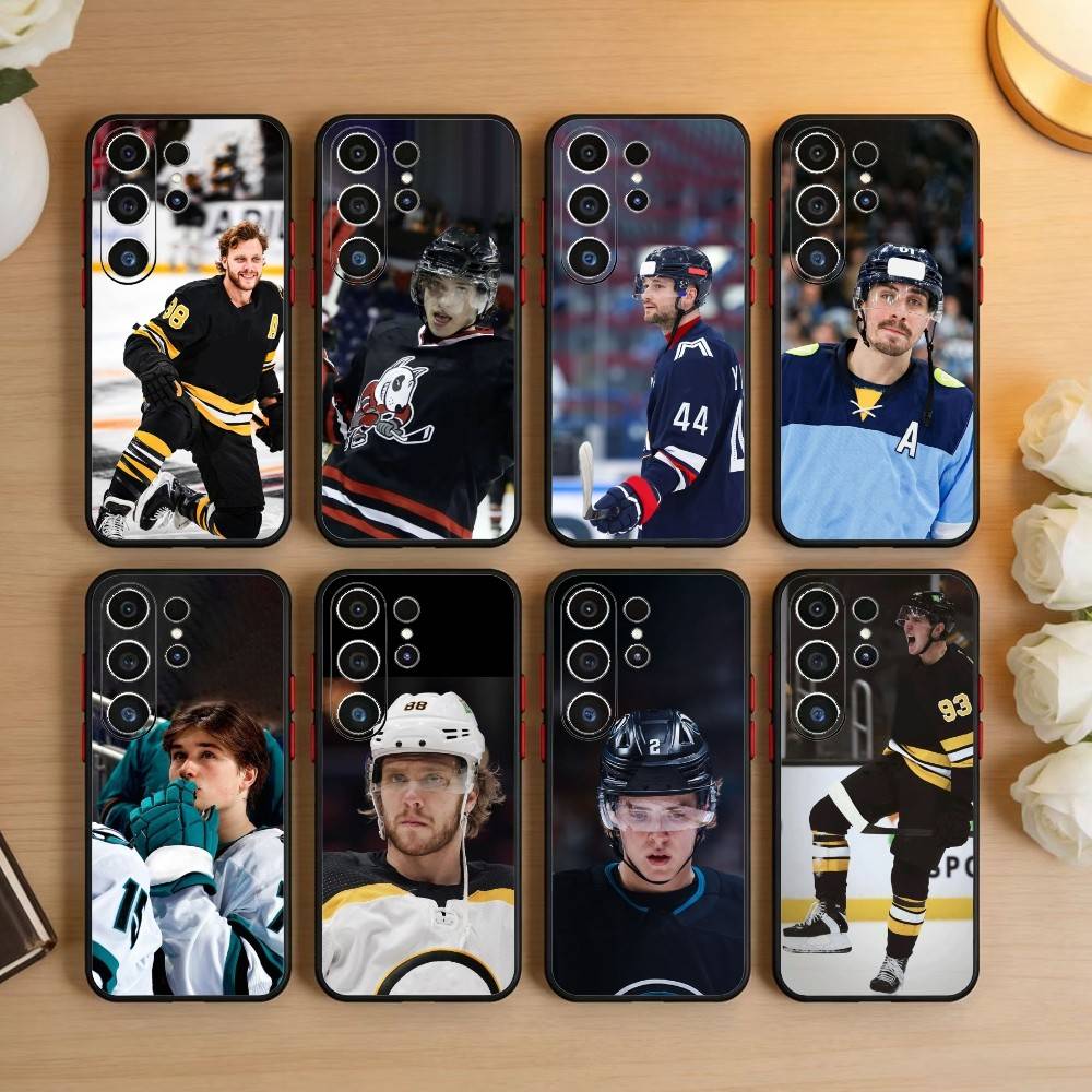 Чехол для телефона «Хоккеист-Соперничество» для Samsung S26, S25, S24, S23, S22, S30, S21, Ultra, Plus, FE 5G, Черный, Мягкий