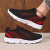 Summer New Women Sneakers Fashion Mesh Breathable Non Slip Casual Lace Up Sneakers Women'S Outdoor Trendy Tennis Flat Shoes