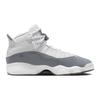 (GS) Air Jordan 6 Rings 'White Cool Grey' Kids' 323419-121