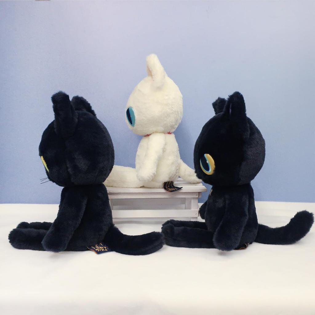 Naitou Design Blue World Plush Toy Medium Thistle Cat Plush Approximately 35cm Tall Toy,