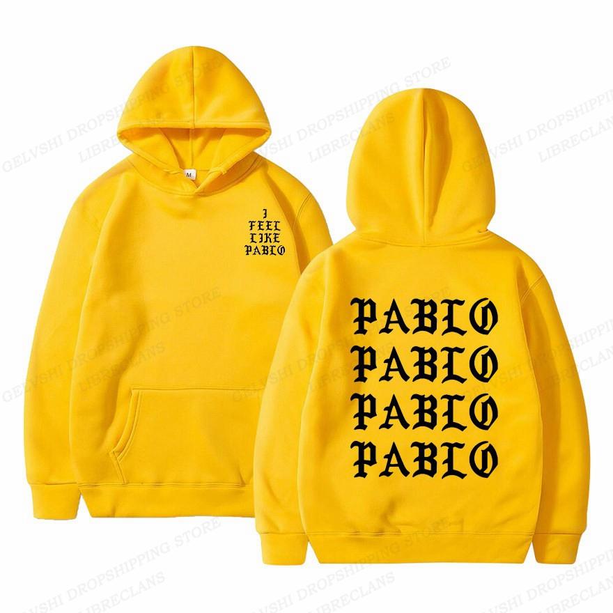 Я чувствую себя как Пол Пабло Канье Уэст Толстовка Модные толстовки Пальто для мальчиков Толстовки с капюшоном Рэперские толстовки Толстовки Хип-хоп Женские толстовки