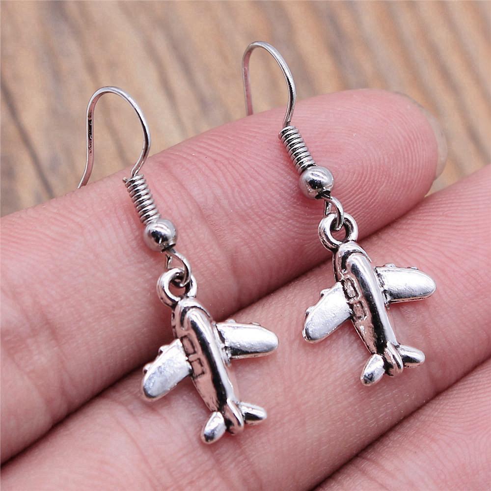 Серьги-подвески и подвески для путешествий на самолете на Рождество, мужские украшения, эстетические товары для вечеринок