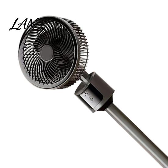 Living Room Fan Mini Floor Fan, Portable USB Air Circulation for Home Office, 3 Natural Breeze Speed Quiet Stand with 5m Airflow, Wide Angle