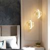 Modern LED Pendant Light Creative Lamp Bedroom Bedside Hanging Lamp Study Dining Room Home Indoor Chandelier Wall Sconce Fixture