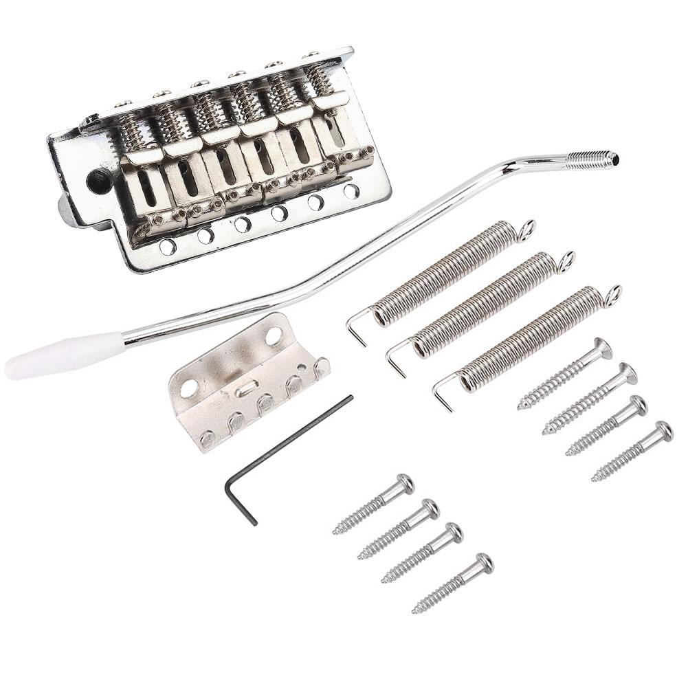 Бридж тремоло для 6-струнной электрогитары из цинкового сплава с рычагом, запчасти для ремонта гитар