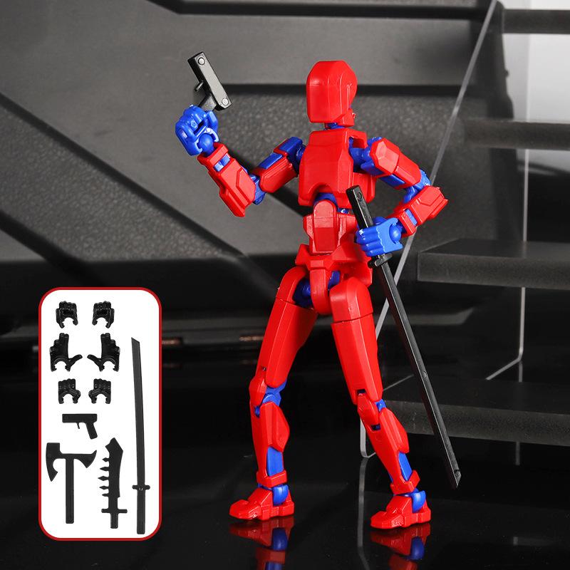 Кукла Spot, 13-суставная подвижная 3D-печатная кукла, кукла-манекен 3-го поколения, самодельный артефакт для декомпрессии всего тела