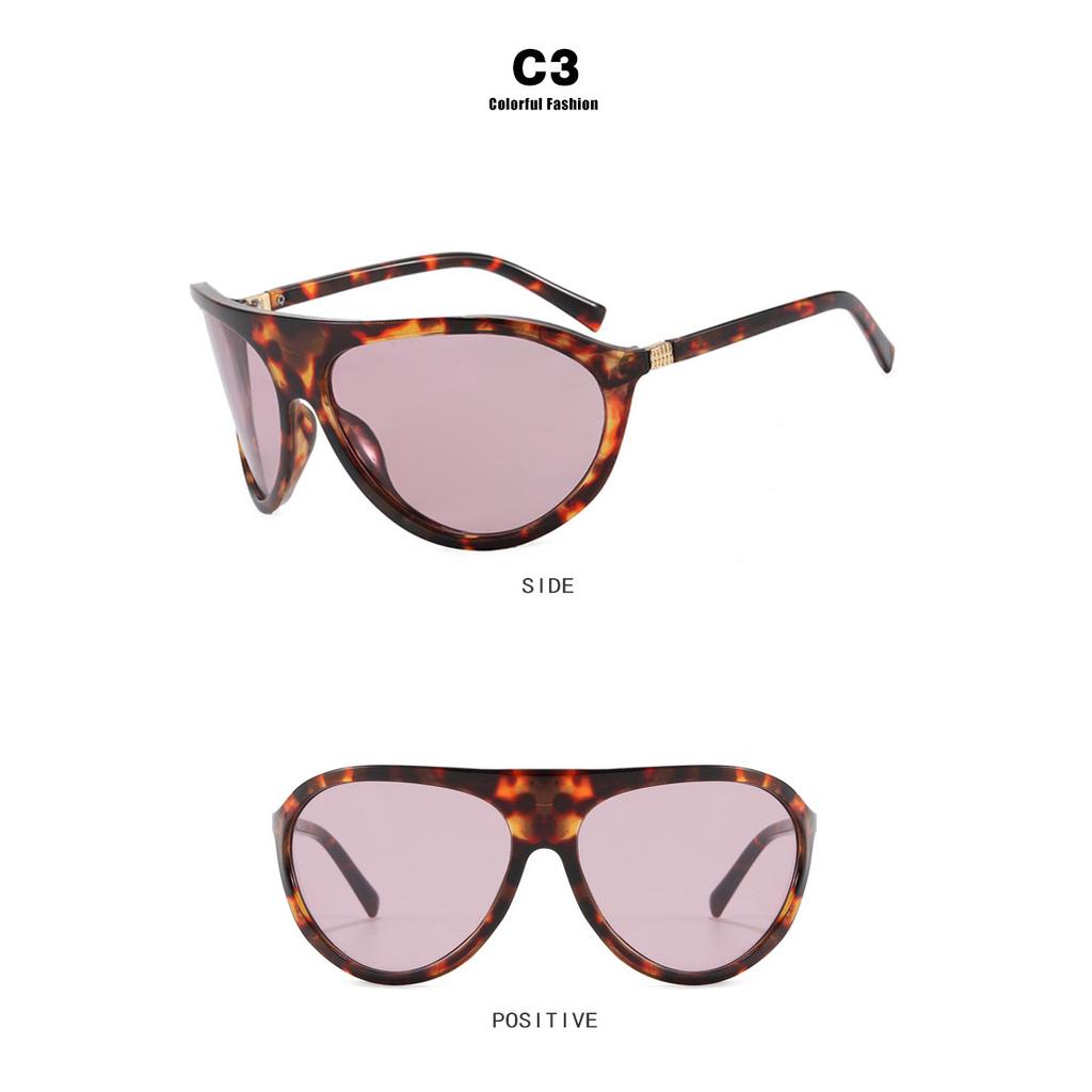 Персонализированные солнцезащитные очки с большой оправой, новые солнцезащитные очки для отдыха на открытом воздухе