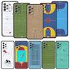 Football Basketball Sports Courts Phone Case For Samsung A13 A51 A71 A41 A31 A21S A11 A03S A12 A32 A52 A22 A23 A33 A53 A73 Cover