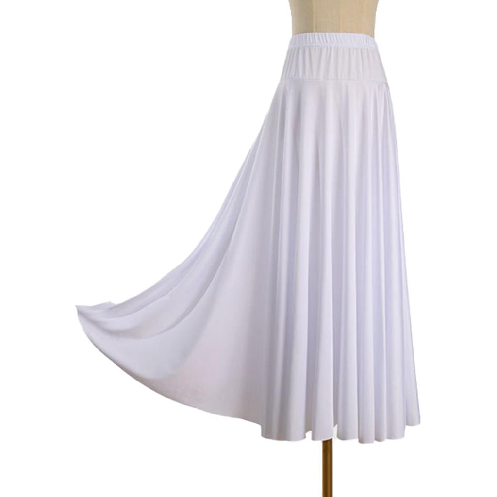 Юбка для фламенко с рюшами для бальных танцев, большие качели, длинное платье, юбка для танца живота, сценический костюм