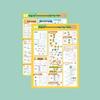 Animated Wall Chart for Elementary Geometry: Key Models for Grades 4-6