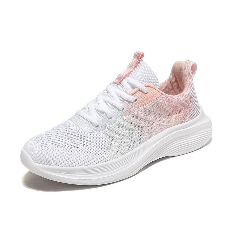 Summer new men's running shoes breathable soft sole lightweight shock-absorbing sports shoes couple shoes spot others none