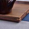 Wooden Serving Tray Black Walnut Wood Wooden Platter Coffee Serving Serving Platter  Dining Room