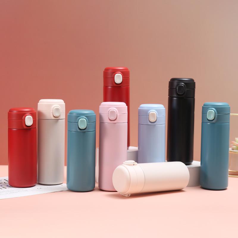 Портативная термокружка из нержавеющей стали 304 для улицы для мужчин и женщин - С нанесенным логотипом