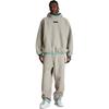 Fear of God Essentials Толстовка-пуловер из поларфлиса с капюшоном Тюлень Мужские Топы Серый 202SP244265F