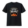 ФУТБОЛКА HEINZ BEANZ для Печати Дизайн Запеченных бобов в томатном соусе Размеры S XXL Растянутый homme U