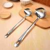 Половник Ложка для соуса Ложки для соуса Сервировочные носики для заливки супа Половники из нержавеющей стали Лодочка для полива Кухонный кухонный половник Совки