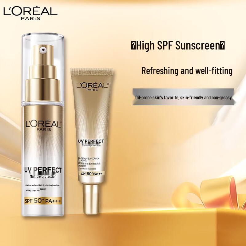 Набор L'Oréal Солнцезащитный крем и база под макияж