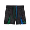 Air Jordan Aleali May Collaboration Basketball Sports Contrast Drawstring Spliced Shorts Women Bottoms Black DC2433-010