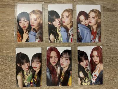 [Б/У] ITZY Юнит Вложенная Торговая Карта Алгоритм Первое Издание Лимитированное Полный Набор из 6