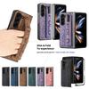 Чехол для Samsung Galaxy Z Fold7 5G Раскладной ремешок-подставка Кожаный чехол для телефона для Samsung Z Fold 7 6 5 4 3 Держатель слота для SPen Жесткий ПК Ударопрочный чехол