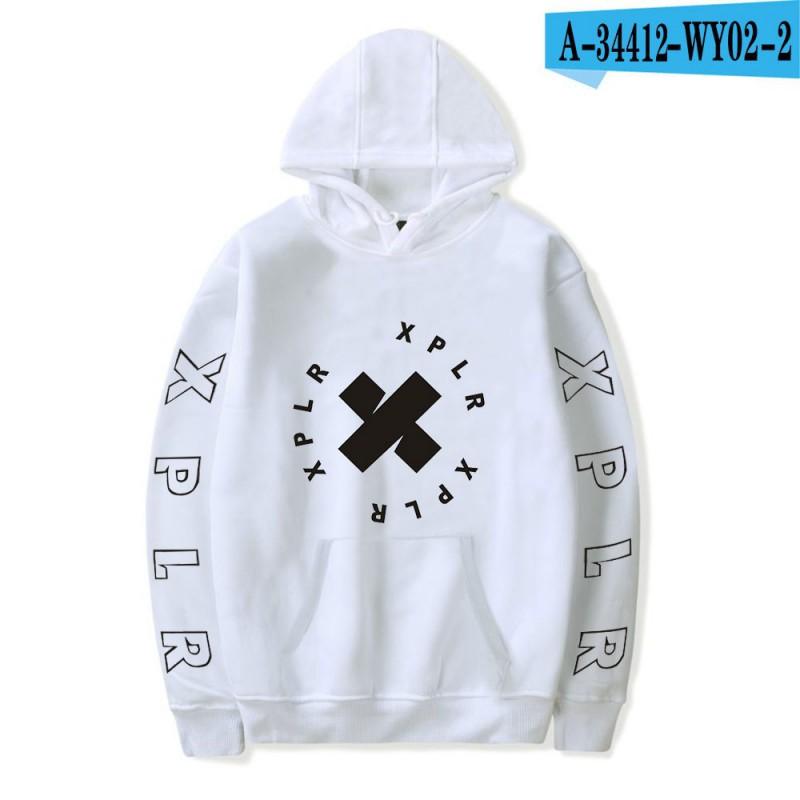 Couple Hoodie Sam Colby Graphic Print Sweatshirt Teens
