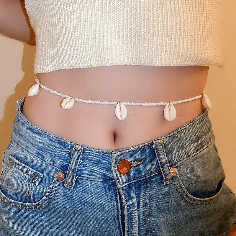 Sexy Cross Breat Necklace for Women Sequin Chest Bra Waist Belt Belly Chain for Beach Bikini Romantic Body Jewelry 2023 Summer