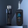 Audio Transmitter Receiver Microphone Wireless System for Guitar Dynamic Mic