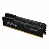 Оперативная память Kingston FURY для настольных ПК DDR4 3200 МГц 8 ГБ x 2 модуля Kingston FURY Beast CL16 KF432C16BBK216