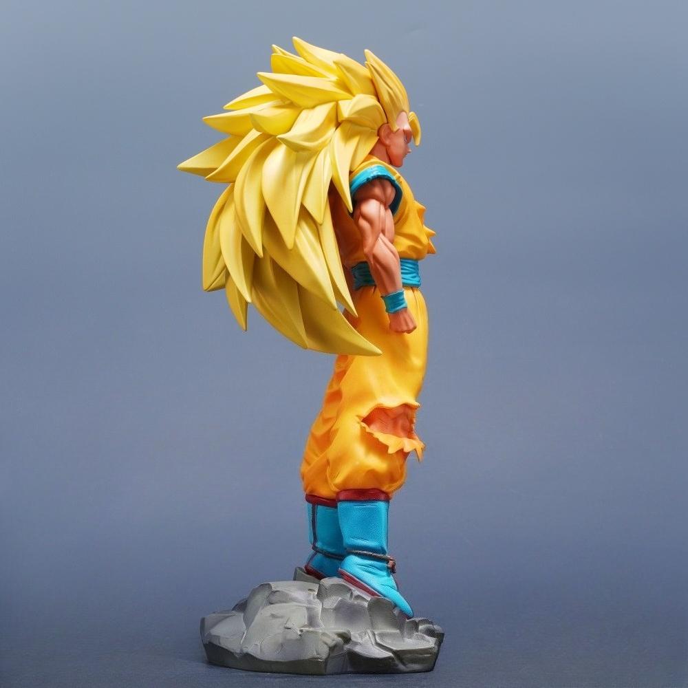 29 см/11,42 дюйма Аниме Фигурка Dragon Ball Супер Сайян Гоку Фигурки Действия ПВХ Статуя Настольное Украшение Коллекционная Модель Игрушки Подарки 3 Круглых Сенсорных