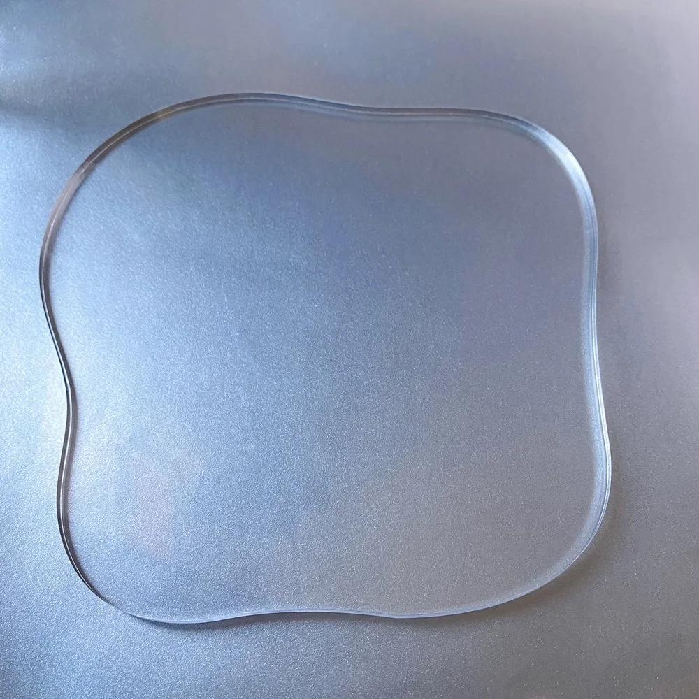 Необычная прозрачная акриловая подставка Ins Wind креативный теплоизоляционный коврик водонепроницаемые подставки под чайные подставки для обеденного стола